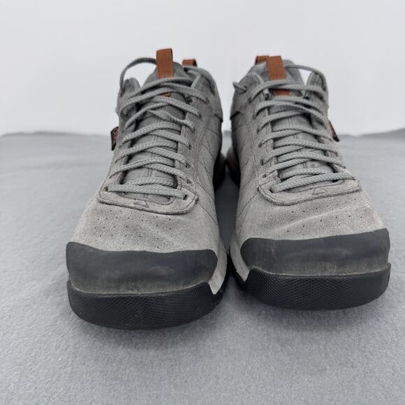 Oboz Bozeman Low Shoes Mens Size 10.5 Gray Suede Hiking Trail Outdoor O FIT - Picture 3 of 11